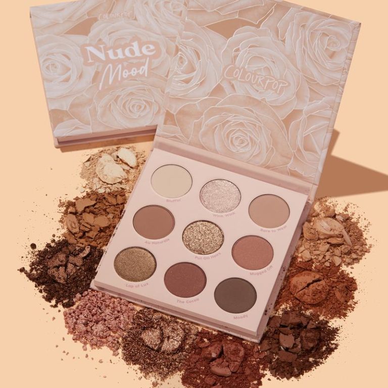 Colourpop Cosmetics Nude Mood Shadow Palette Blush Box