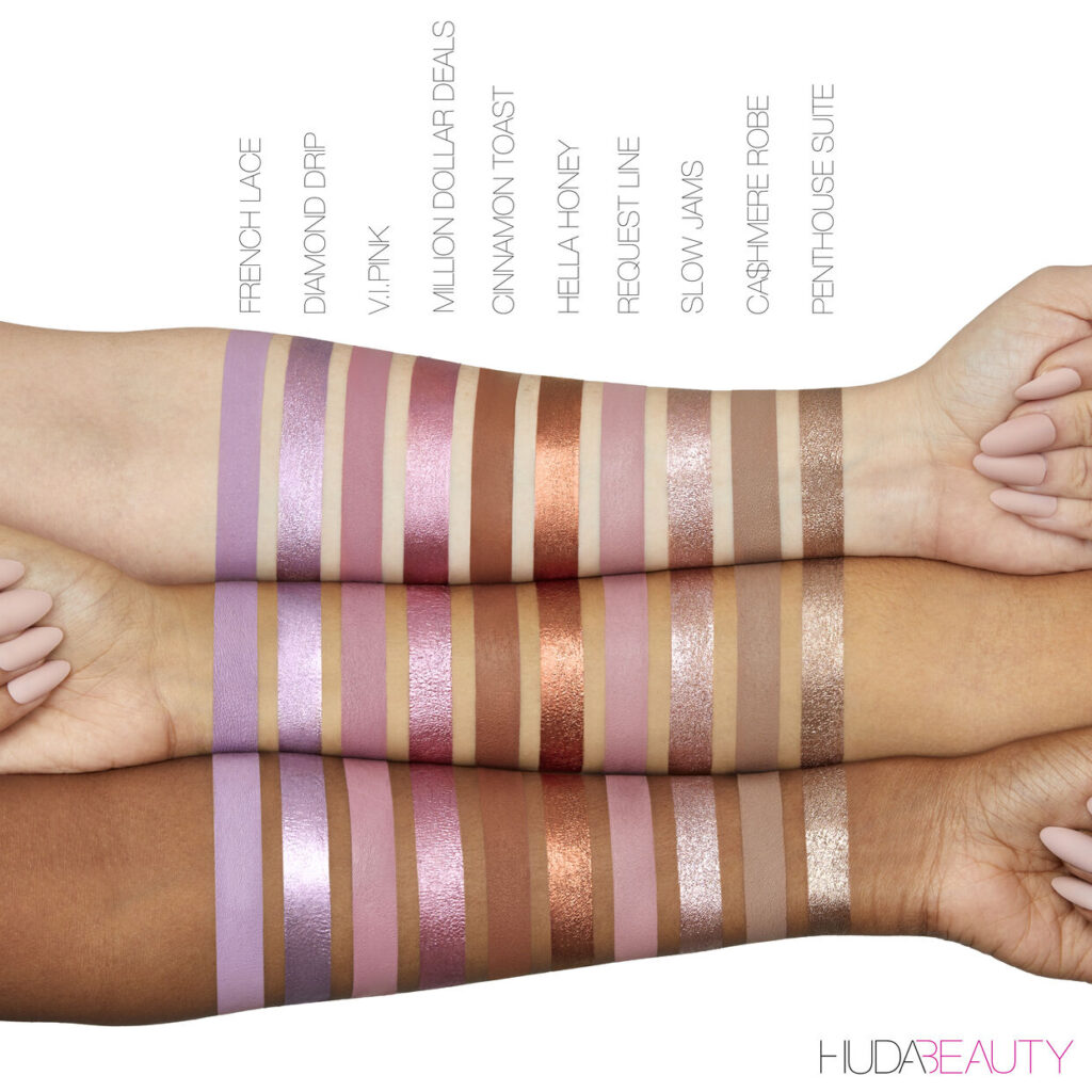 Huda Beauty Matte & Metal Melted Shadows