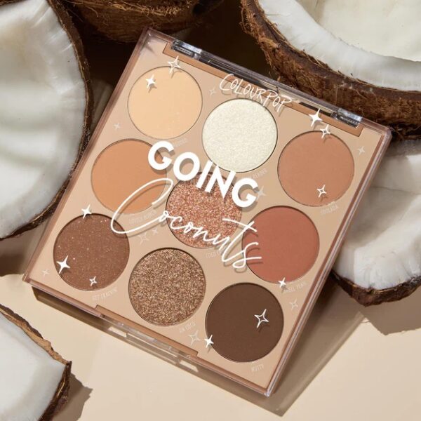 COLOURPOP COSMETICS Going Coconuts Shadow Palette