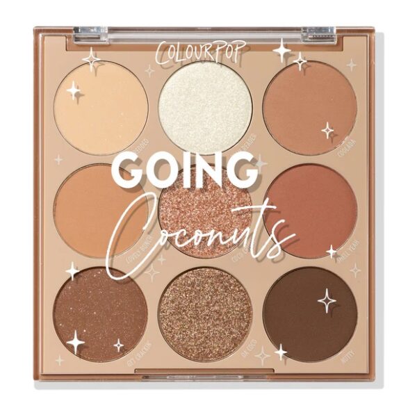 COLOURPOP COSMETICS Going Coconuts Shadow Palette - Image 2