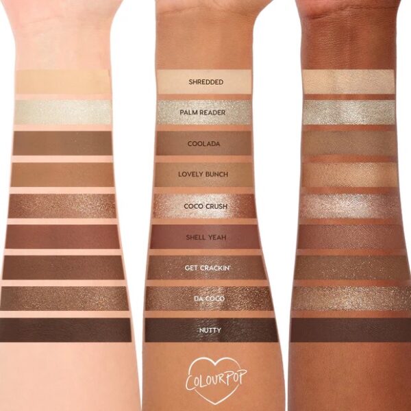 COLOURPOP COSMETICS Going Coconuts Shadow Palette - Image 4