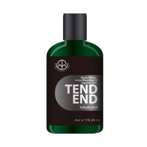 THE COMPLETE MAN Tend End After Shave Solution For Ingrown Hair, Razor Bumps & Acne Blemishes