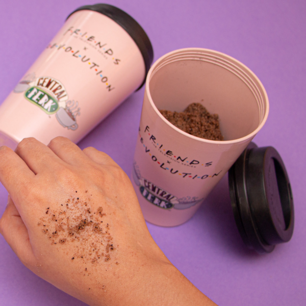 REVOLUTION BEAUTY Makeup Revolution X Friends Espresso Body Scrub & Reusable Cup - Image 2