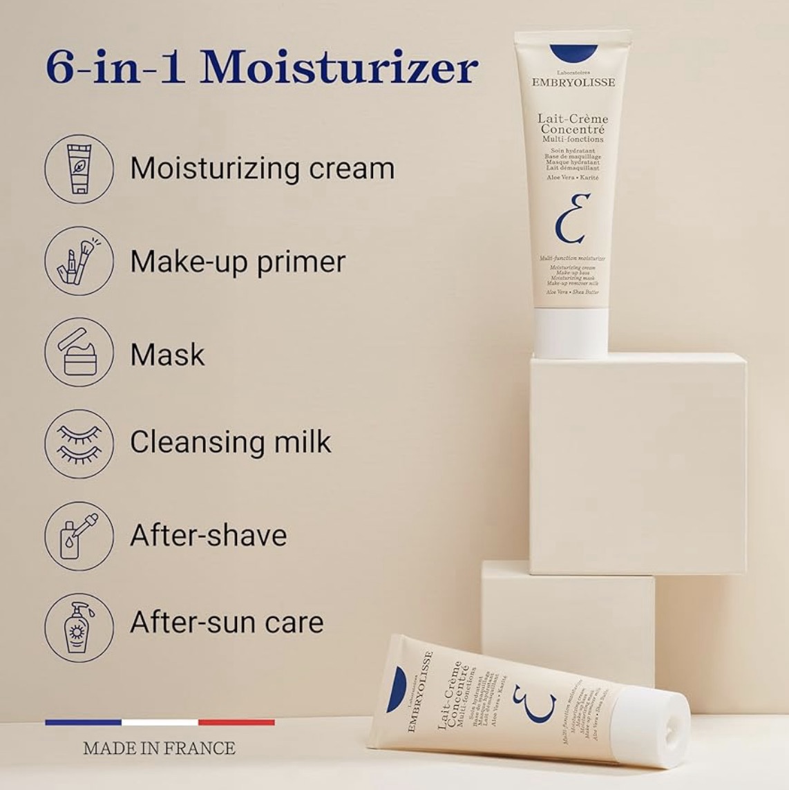 EMBRYOLLISSE Lait-Crème Concentré Face Moisturizer and Makeup Primer - Image 3