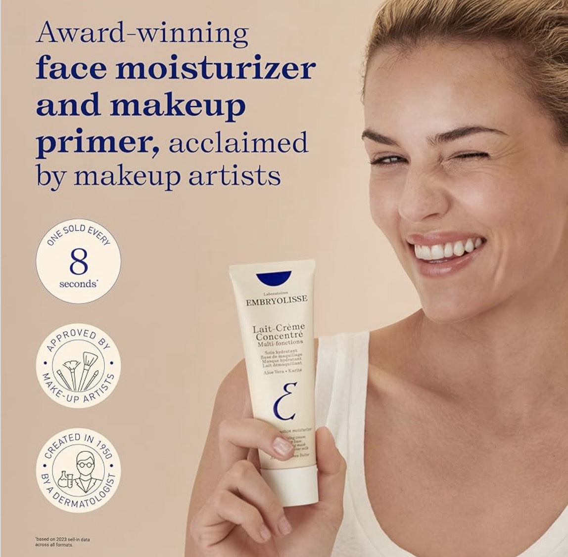 EMBRYOLLISSE Lait-Crème Concentré Face Moisturizer and Makeup Primer - Image 2