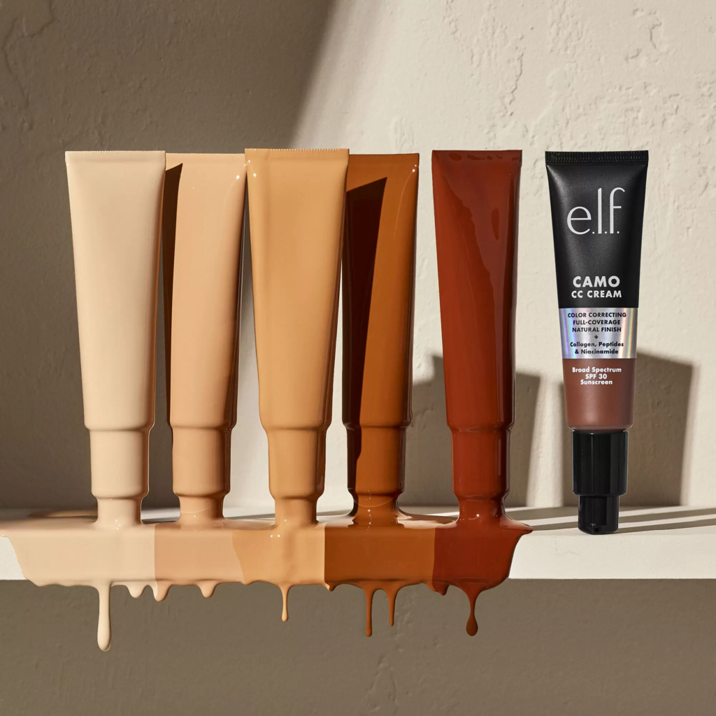 ELF COSMETICS Camo Cc Cream Blush Box