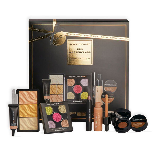 REVOLUTION BEAUTY Pro Masterclass Gift Set Blush Box