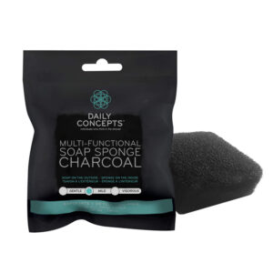 DAILY CONCEPTS Multi-functional Soap Sponge Charcoal