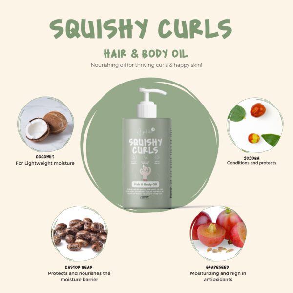 A GREAT IDEA Squishy Curls- Hair & Body Oil