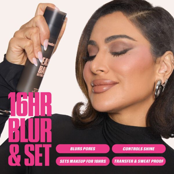 HUDA BEAUTY Easy Bake Setting Spray with 16-Hour Wear - Image 5