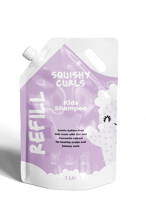 A GREAT IDEA Squishy Kids 1L Shampoo Refill Sachet