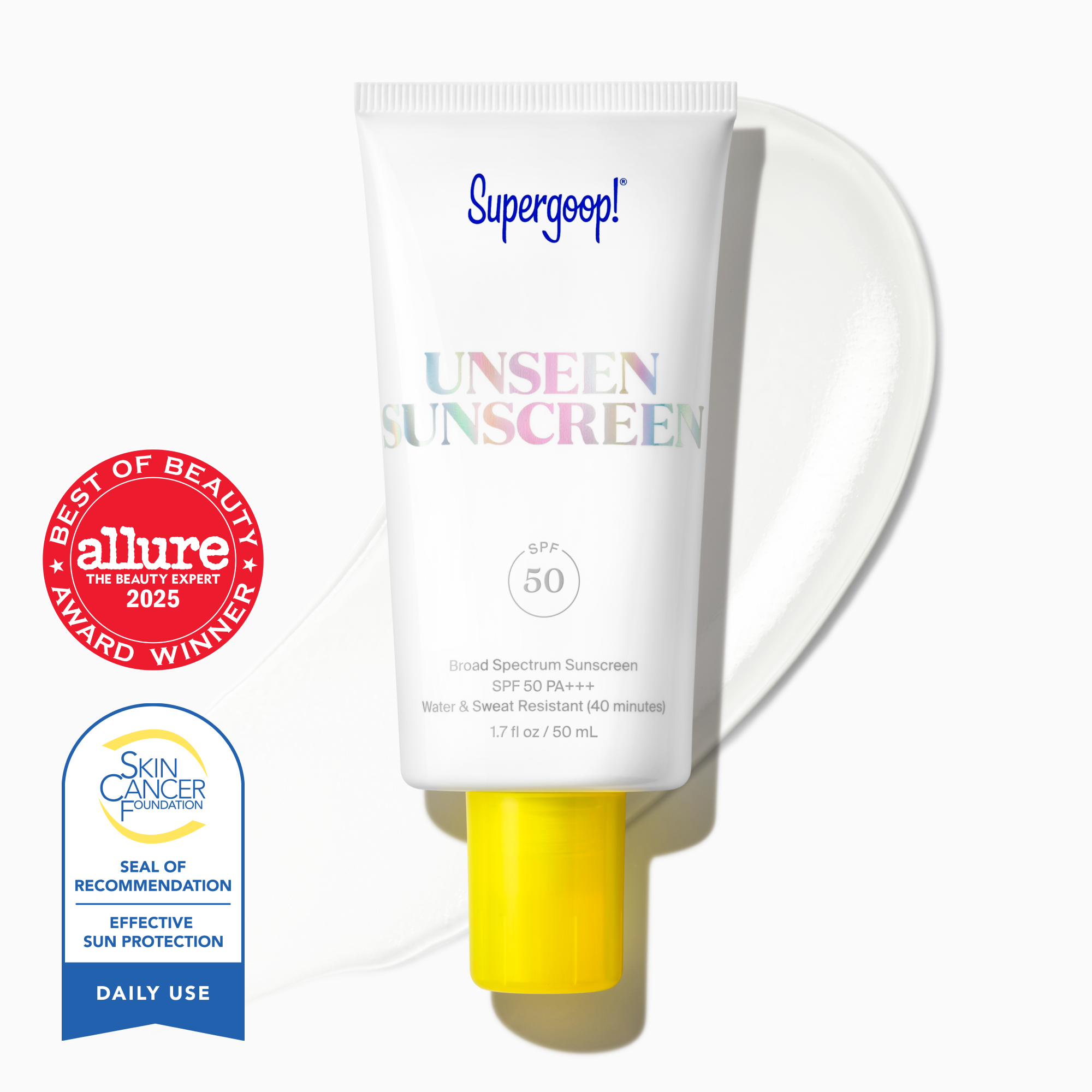 SUPERGOOP Unseen Sunscreen SPF 50