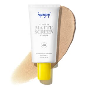 SUPERGOOP Mineral Mattescreen SPF 40